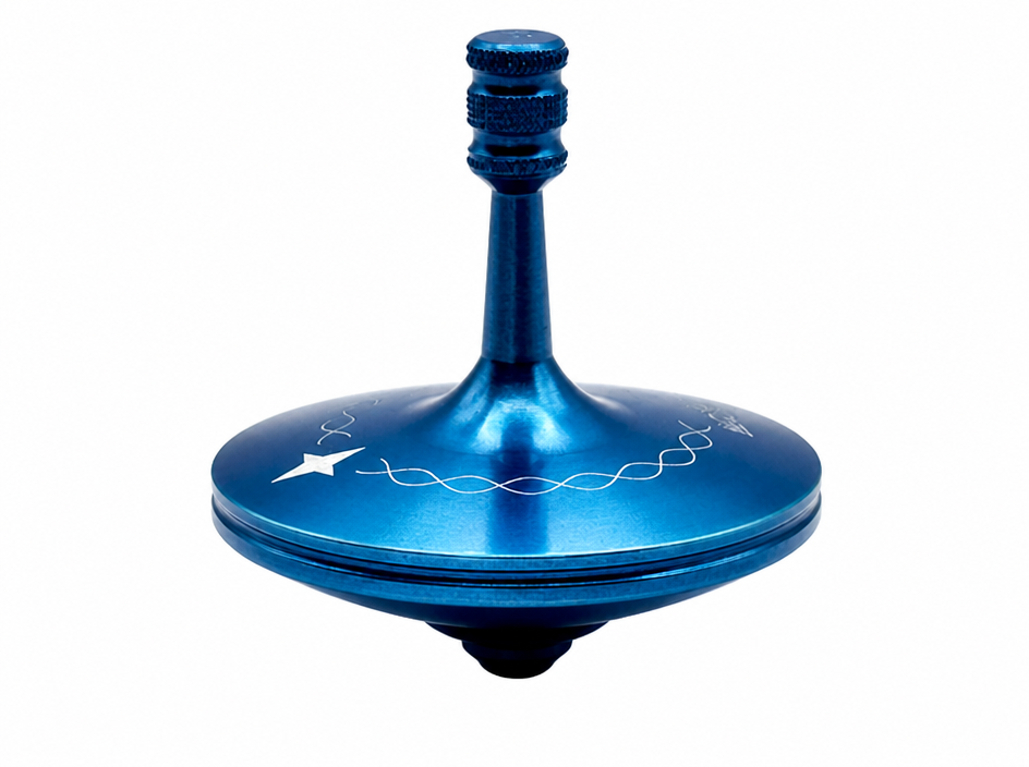 Aero Flow top in blue with finger plate